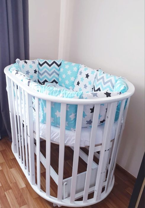 Продам детскии манеж новый с матрасом и с  бортиками 35000