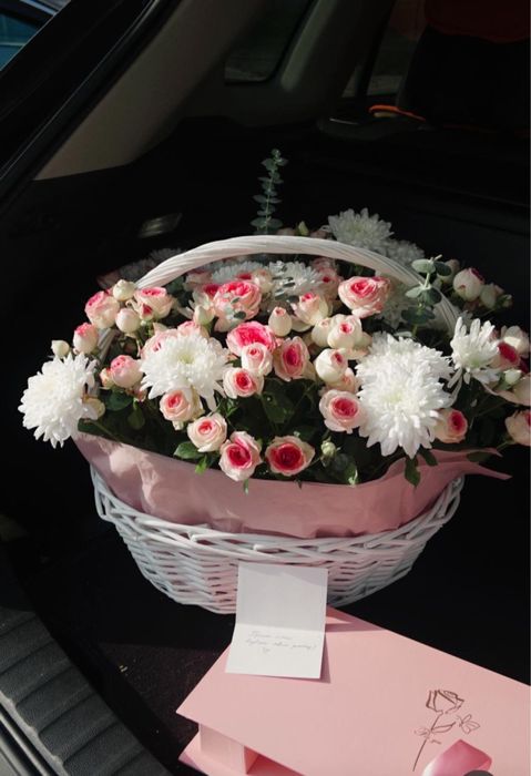 Букет цветов, свежие