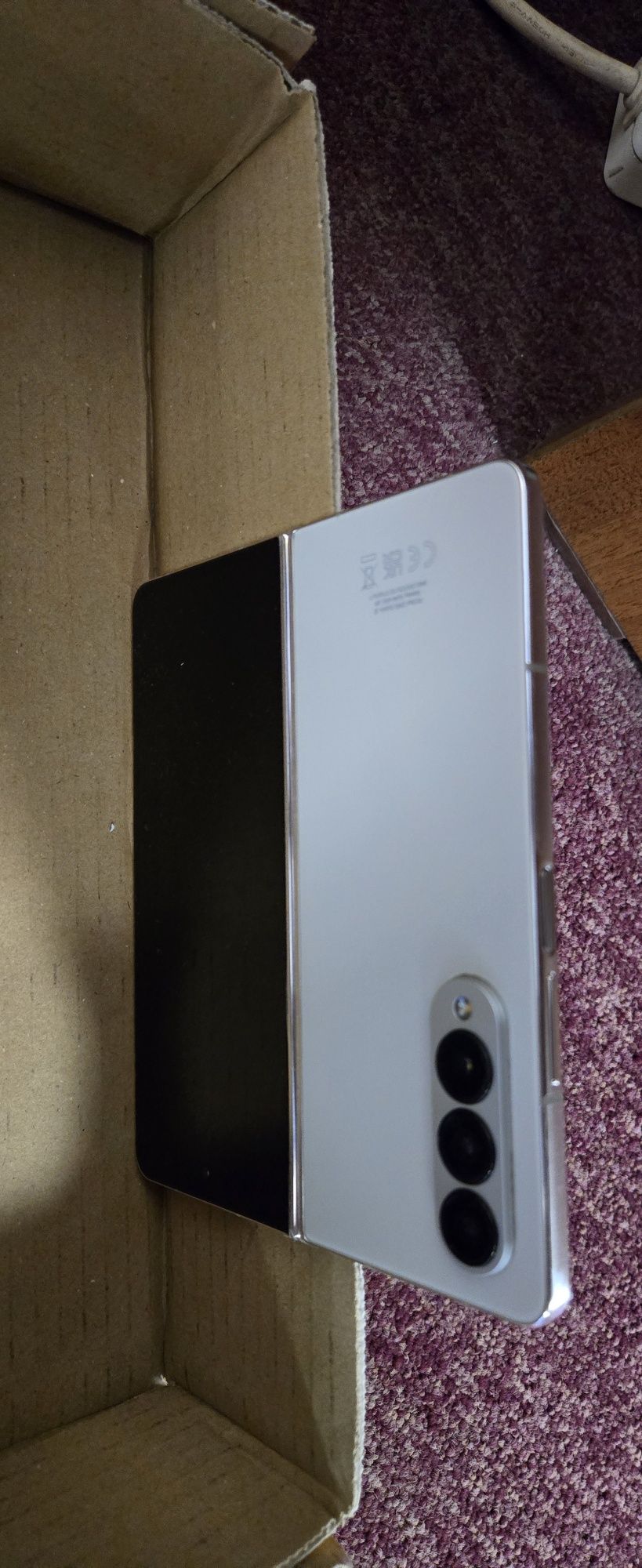 Telefon Samsung Galaxy Z fold4 Gold 12GB, 512 memorie