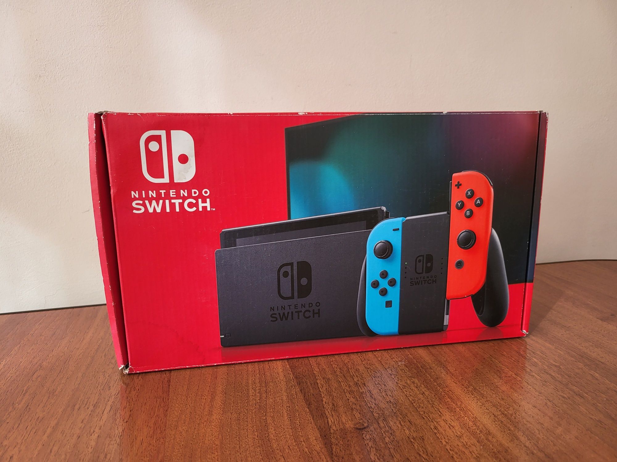 Nintendo Switch HAC-001-01 Neon Blue-Red