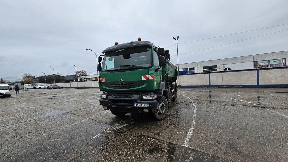 Renault kerax 8×4 an fab 2011 transmisie  volvo ,motor 460