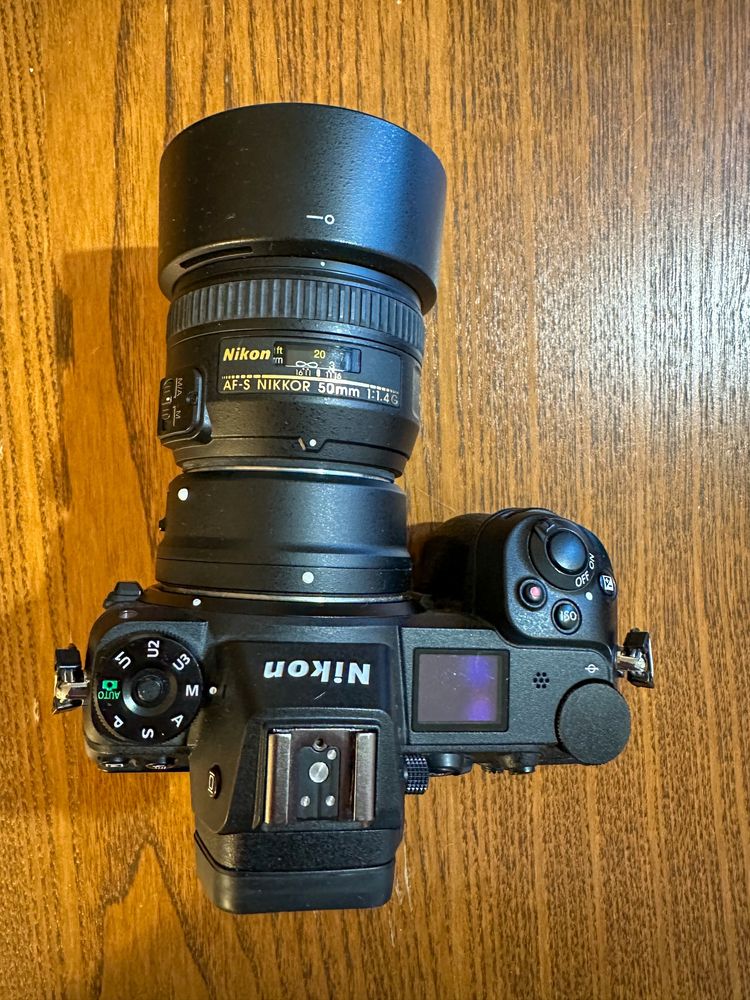 Nikon Z6 + 24-70 f4 + 50mm f1.4 + adaptor FTZ