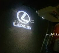 Лексус GS 300 подсветка двери логотип авто тюнинг LED подарок мужчине