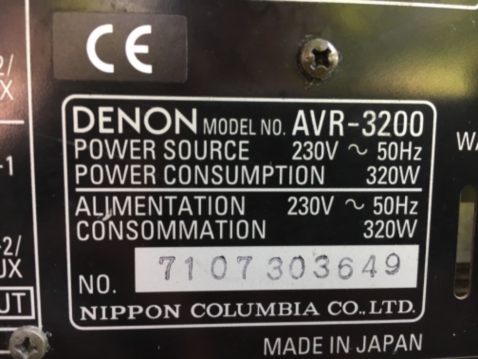 Denon AVR-3200 resiver