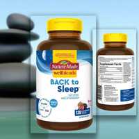 Мелатонин+ L-теанин+ ГАМК (GABA) средство для сна Back To Sleep USA