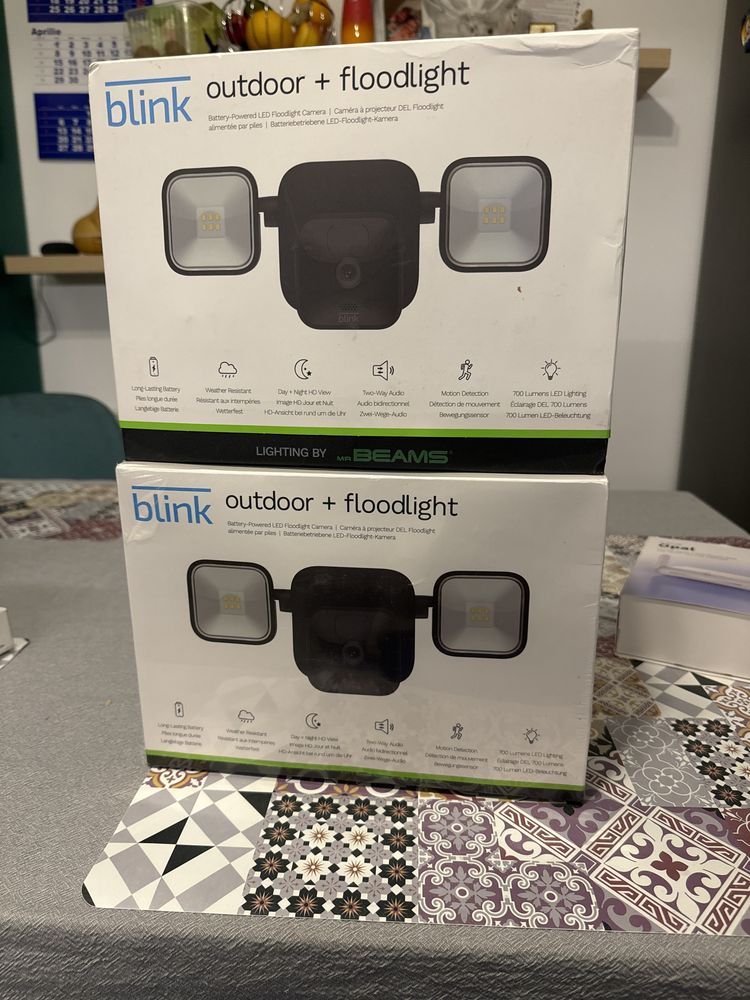 Blink outdoor+floodlight camera