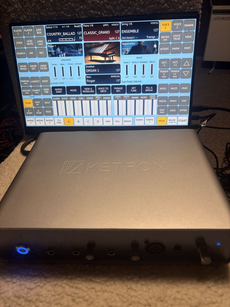Ketron EVM Korg Yamaha