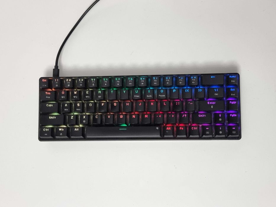 Tastatura Mecanica Wireless/ Fir ZENKABEAT,Bluetooth, RGB Gaming
