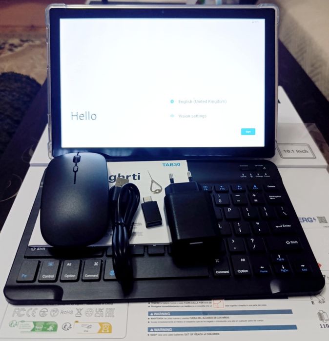 Нов таблет DGHRTI с Android 15, 10.1", 30GB RAM, 128GB ROM, 8-ядр