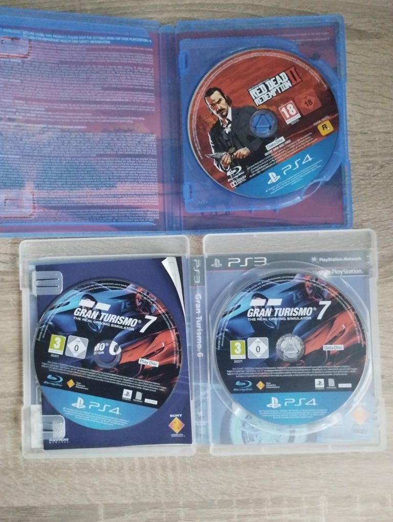 Gran Turismo 7 и Red dead redemption 2 за Play Station 4