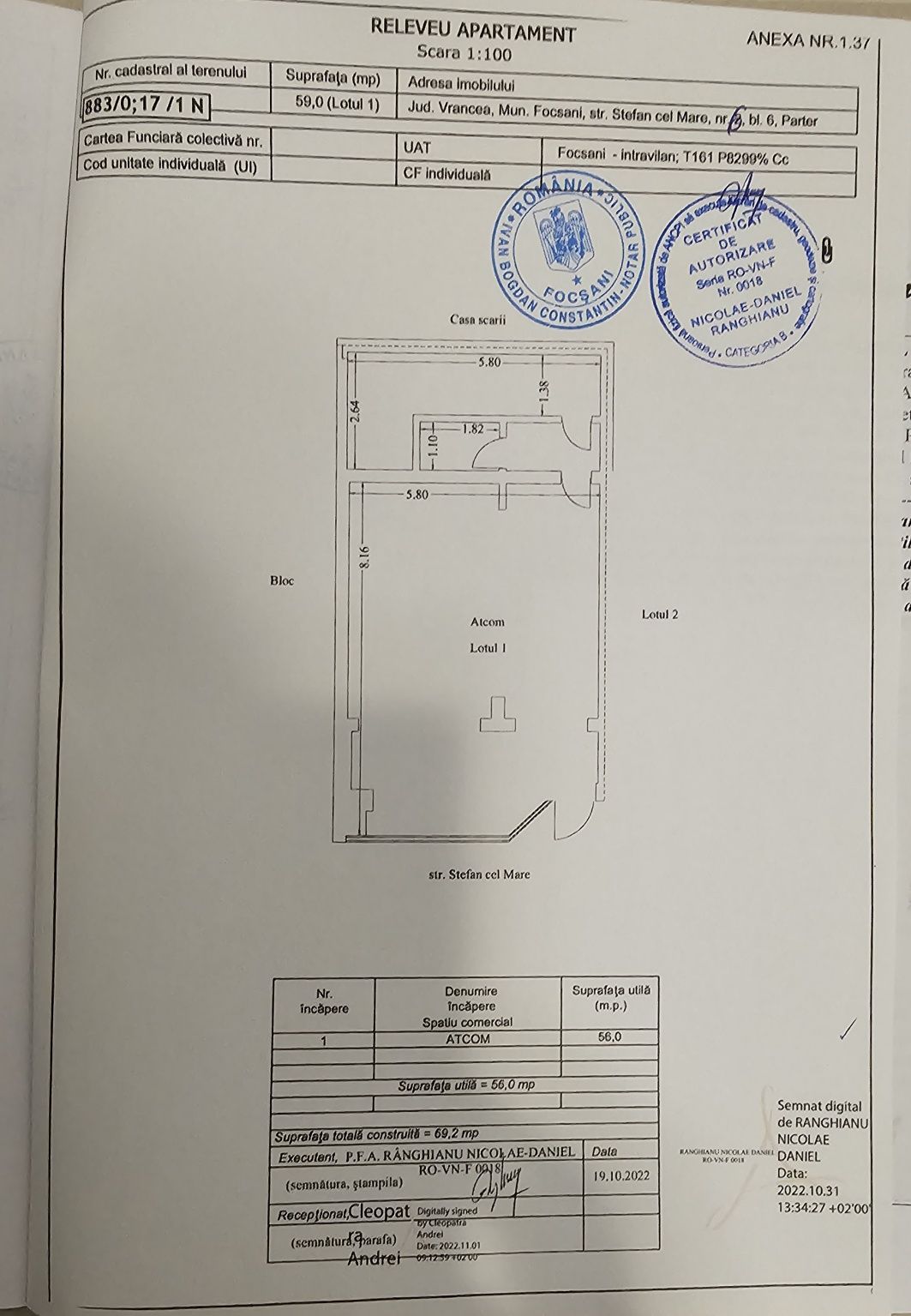 Spatiu comercial ultracentral