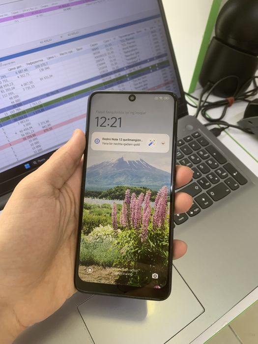Redmi note 12 tinni kor dok ideal ishlidi