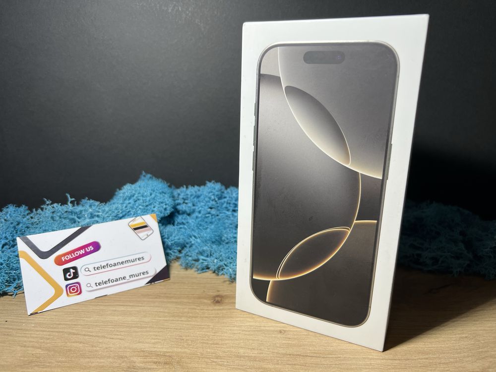 Iphone 16 Pro Sigilat 128Gb Natural 24 luni garantie Telefoane Mures