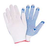 Продаю рабочие перчатки Х/Б с ПВХ точками КАПКАН в розницу и оптом
