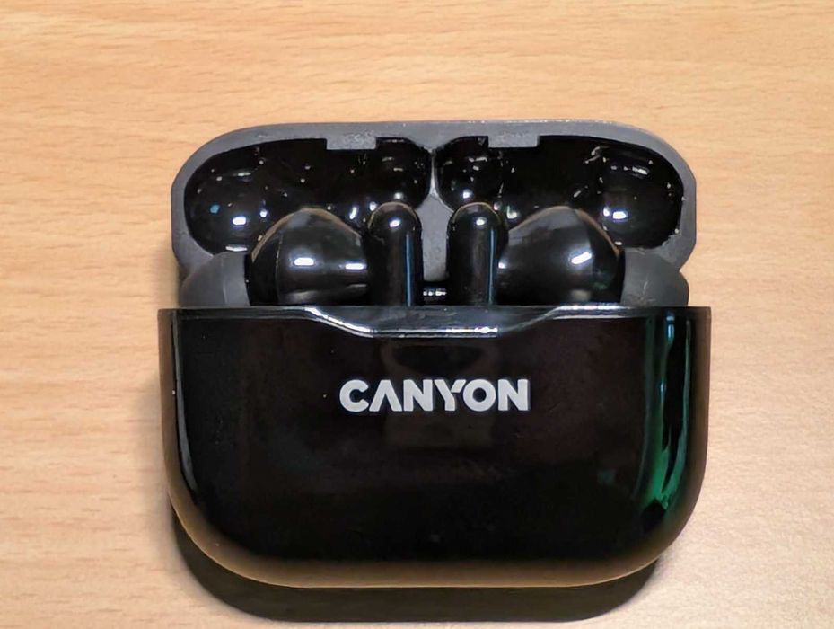 Безжични слушалки Canyon - CNS-TWS10, ANC, черни
