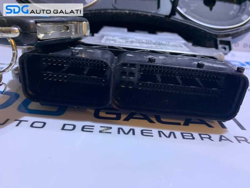 Kit Pornire ECU Calculator Motor cu Cip Cheie si Ceas Ceasuri Bord cu Imobilizator Skoda Octavia 2 1.9 TDI BXE 105CP 2004 - 2013 Cod 03G906021TB 0281014711 [L4429]