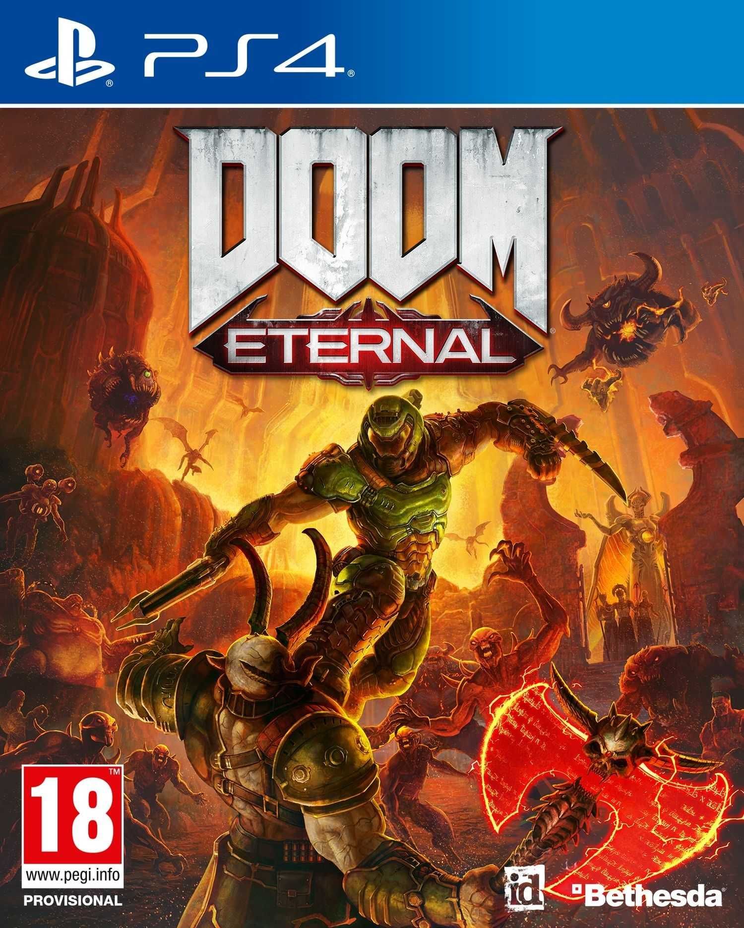 Doom Eternal (PS4) Игра, Playstation ,PS4 , PS5 , нова