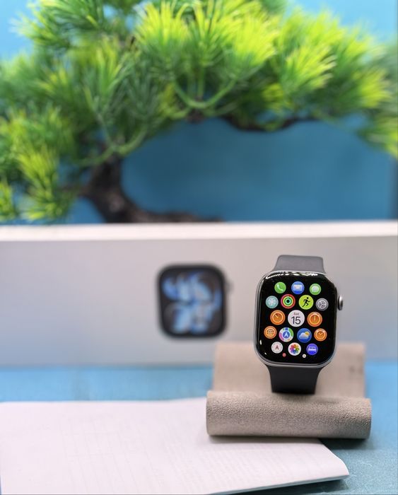 ГАРАНЦИОНЕН!!! Apple Watch 11 GPS, Space Grey Aluminium 46mm