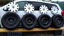 Roti iarna Opel 215 60 R16 jante cu senzori presiune+ anvelope +capace