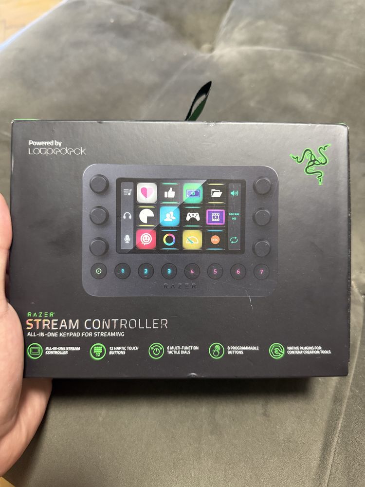 Consola de editare stream controller razer