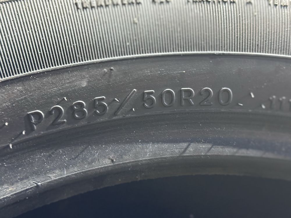 285/50/20 комплект летних шин