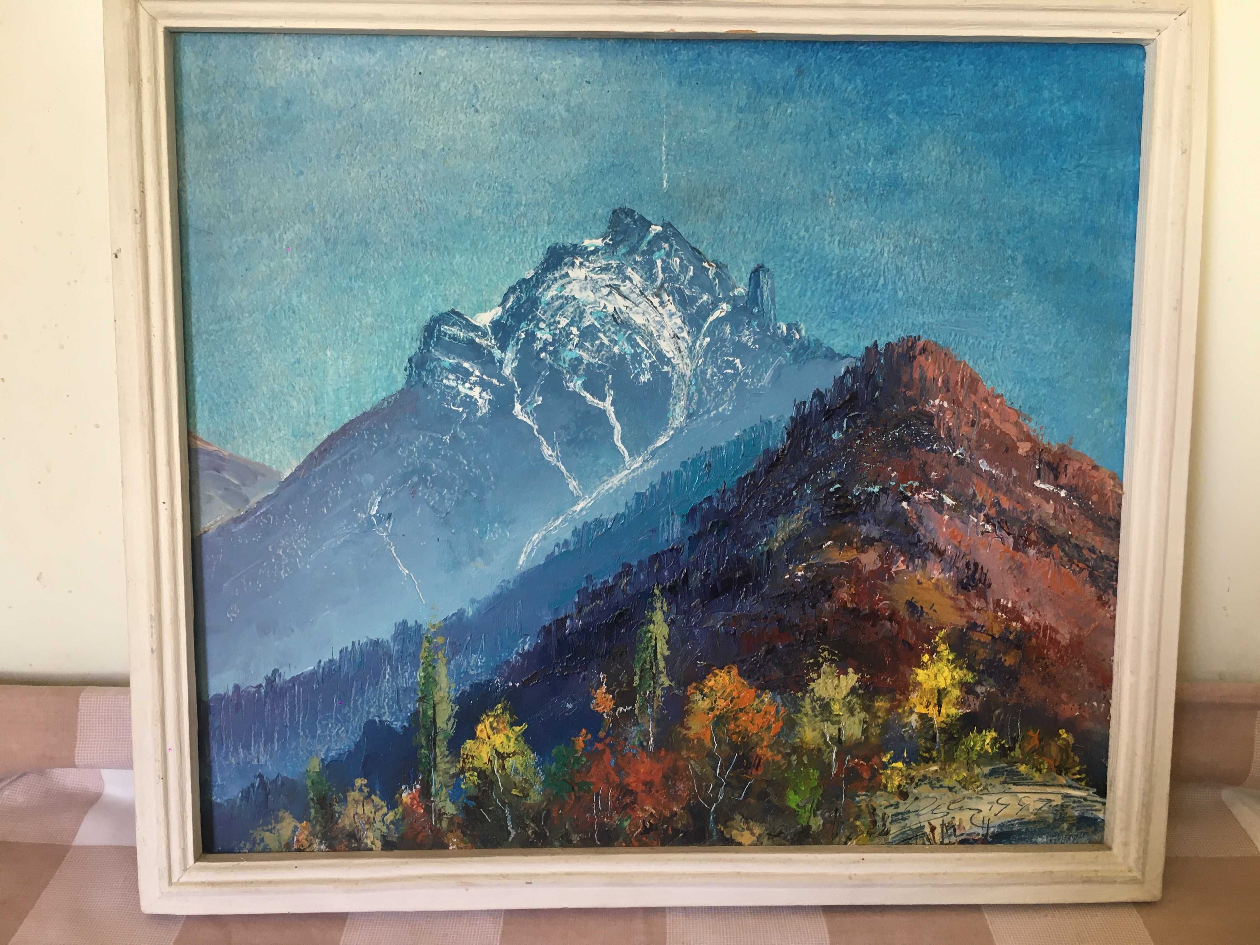 Картина "Планински връх"