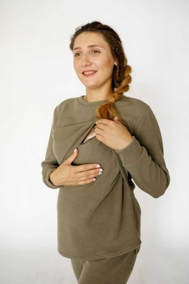 Trening pentru gravide din tricot moale