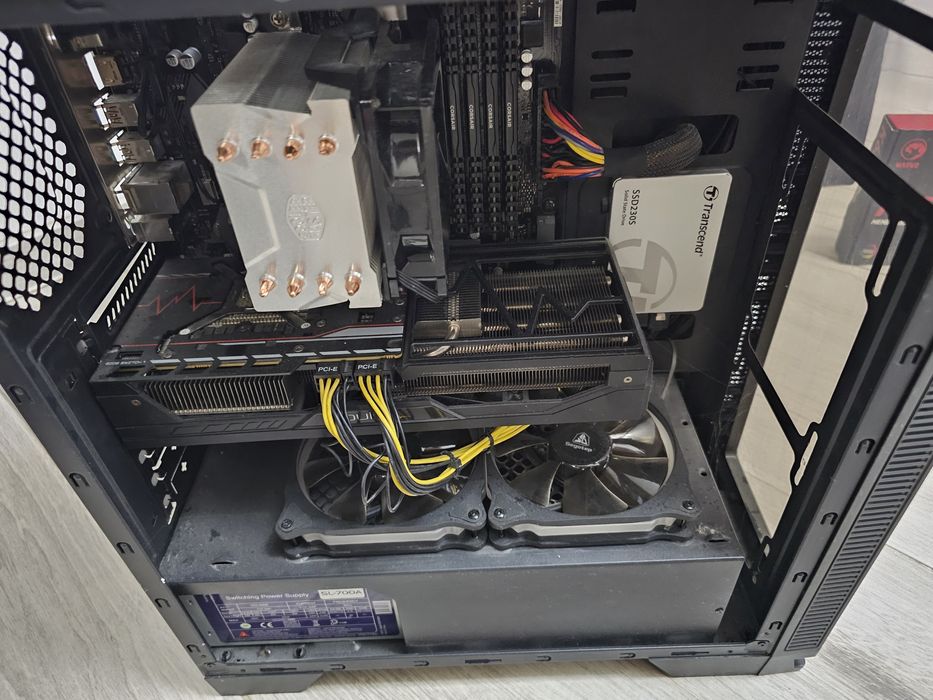 Vând pc gaming ryzen 5600x