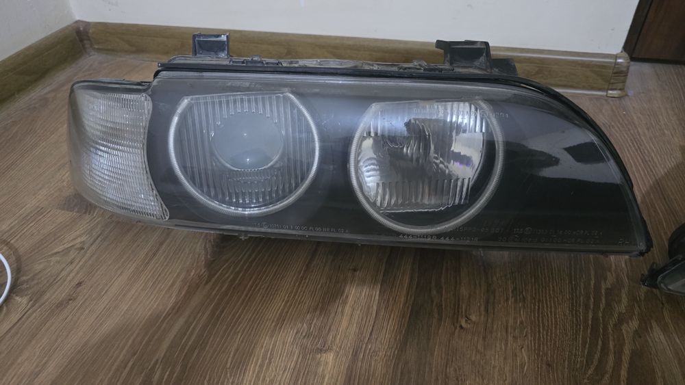 Бмв Е39 фары до рест