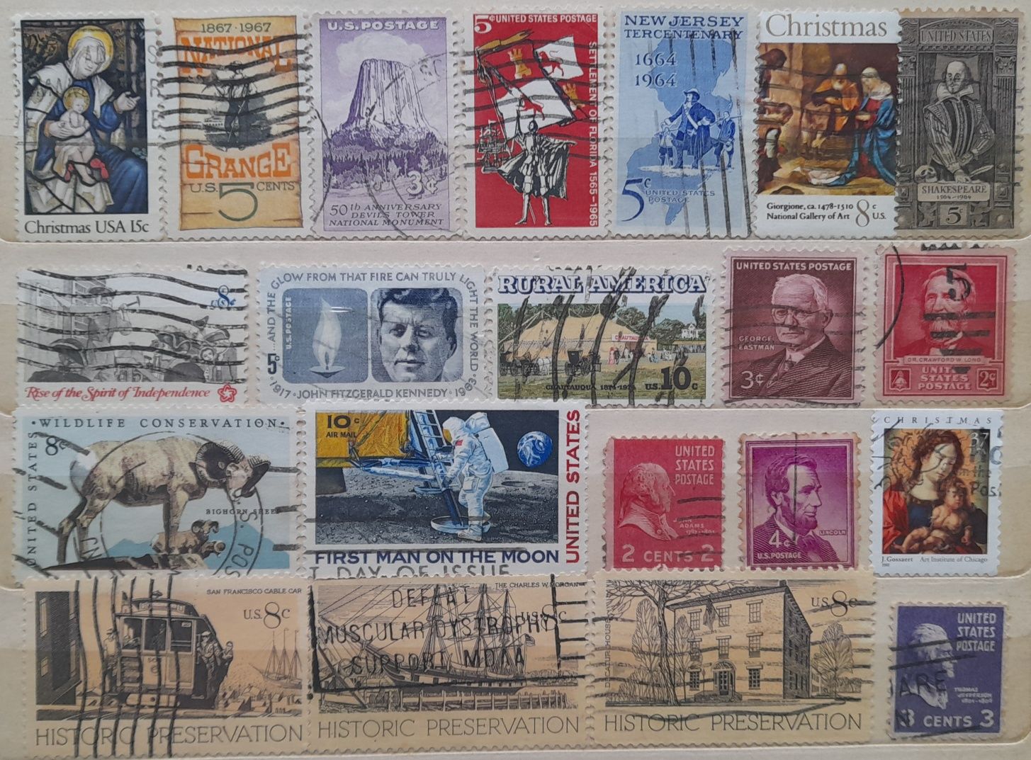 Colectie timbre SUA