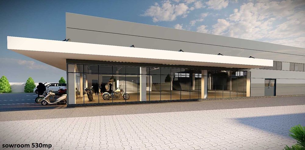 De inchiriat HALE DEPOZITARE si SOWROOM, str. Barajului nr.11