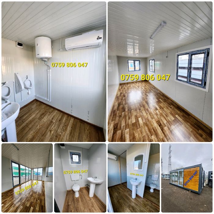 Producător Containere STOC Modulare tip vitrina case Container Sanitar