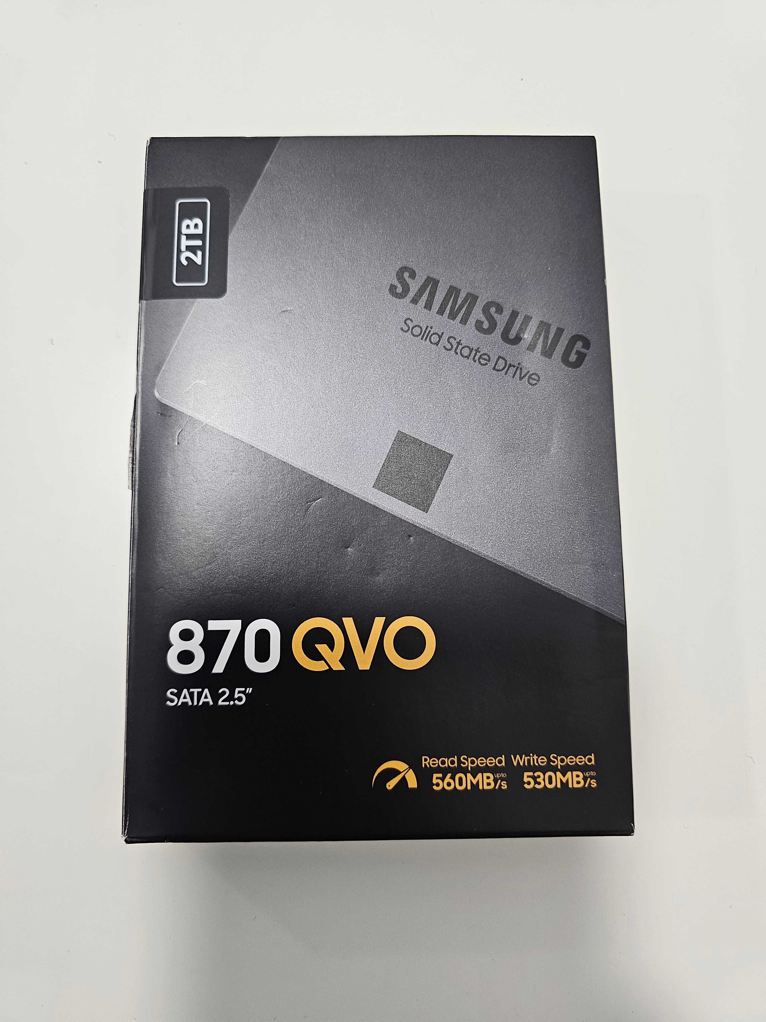 SSD Samsung 870 QVO 2TB SATA III 2.5" 100%