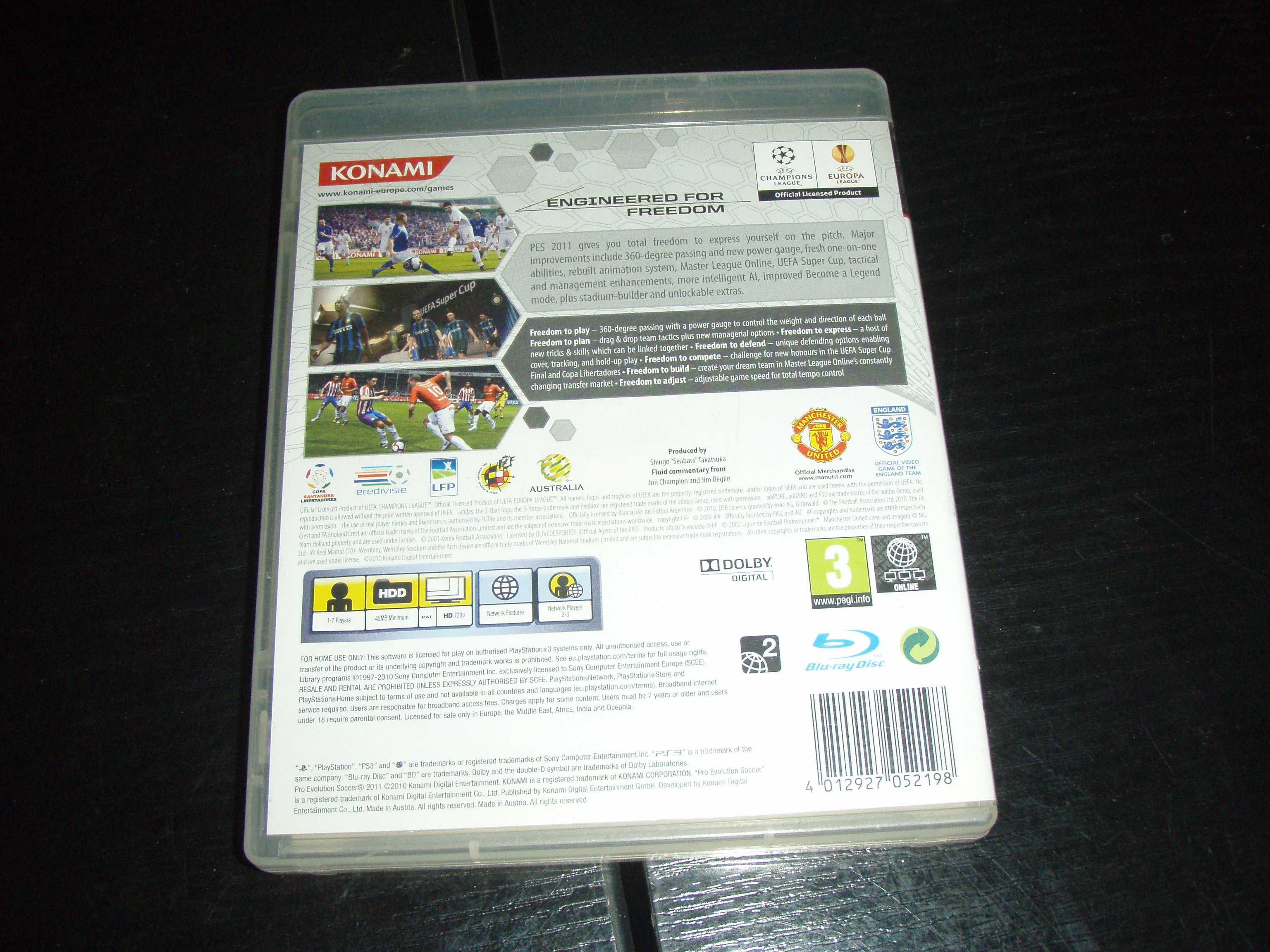 PES Pro Evolution Soccer 2011 PS3