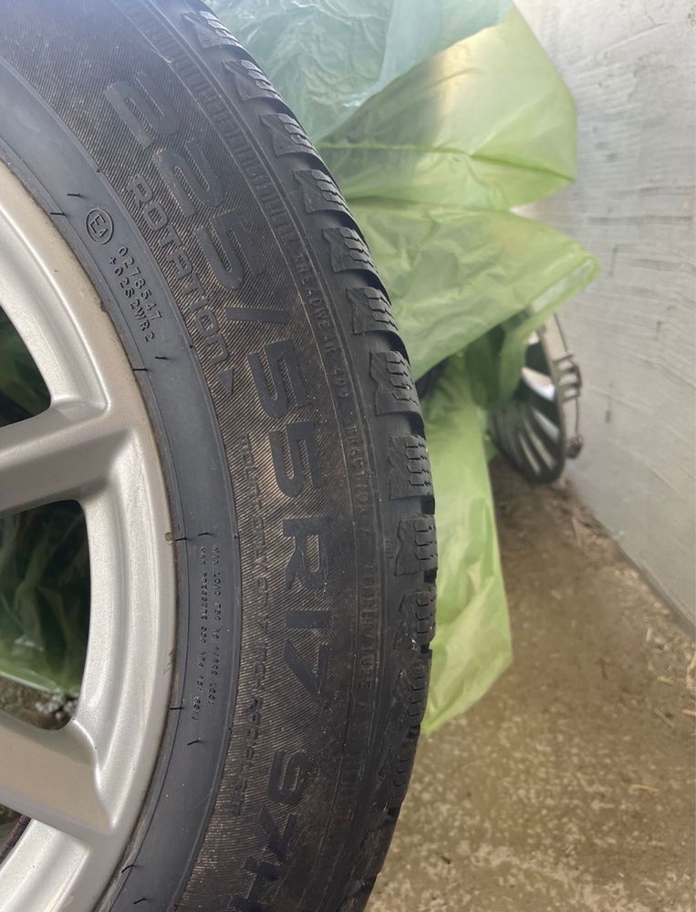 4xJante+Cauciucuri 225/55R17 larna BMW Stare Impecabila