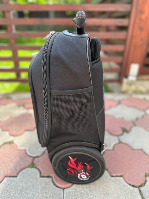Ghiozdan troller Nikidom Roller Up XL Wild Fire