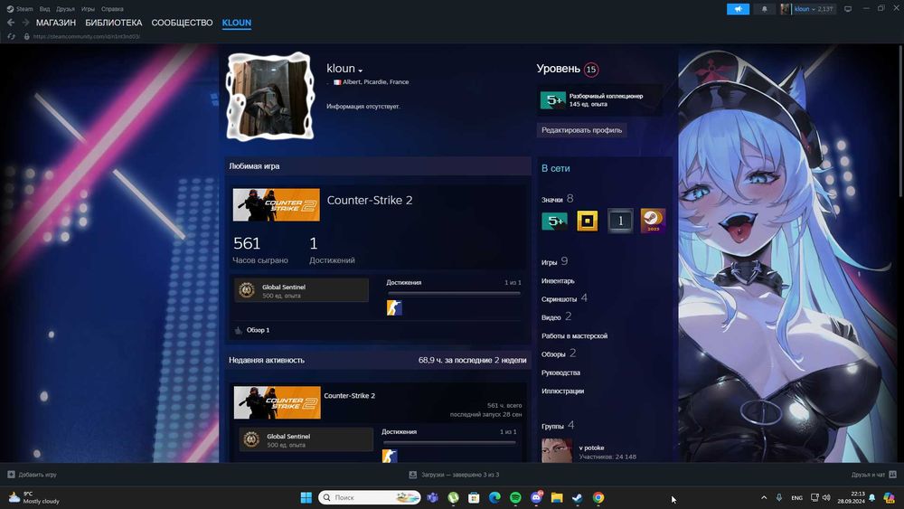 Продам STEAM аккаунт, много купленных игр