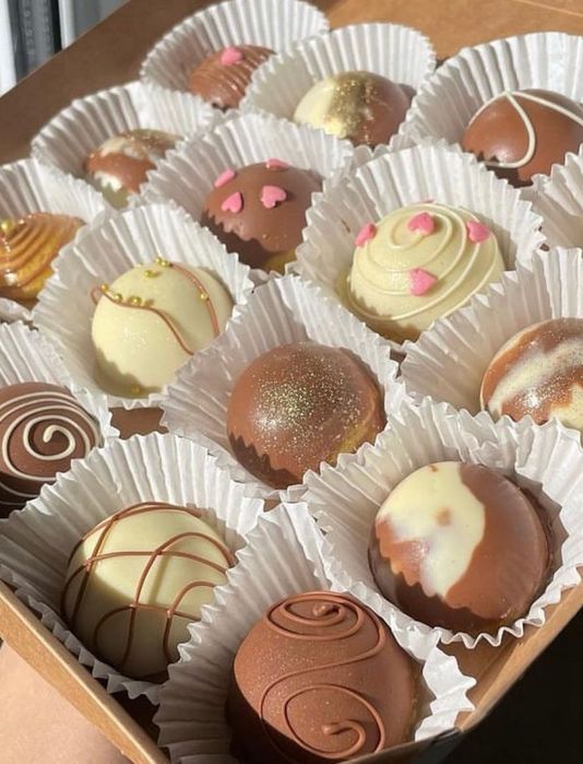 Бонбоньерки из шоколада