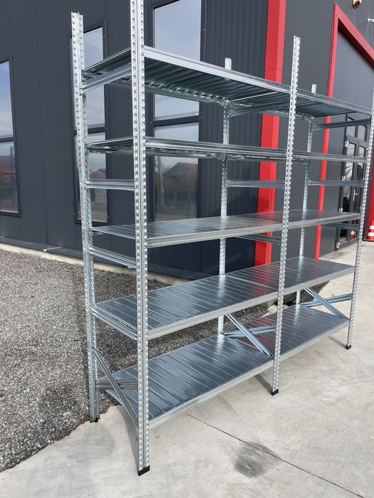 Rafturi METALSISTEM super 123 zincate ,Italia ,pt garaj,beci