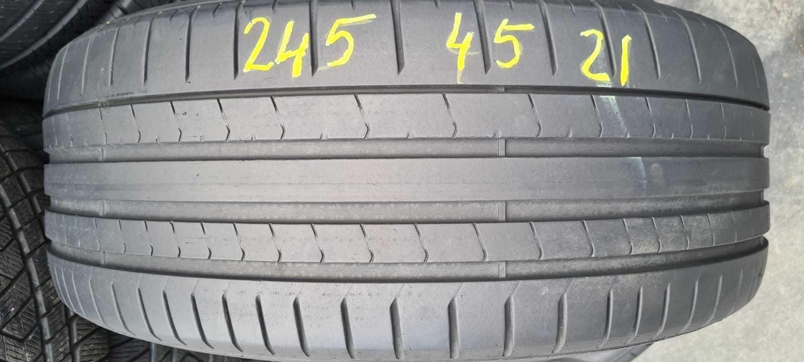 2 anvelope vara Pirelli 245/45/21 dot 2018