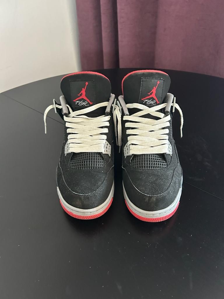 Jordan Retro 4 Bred 2019