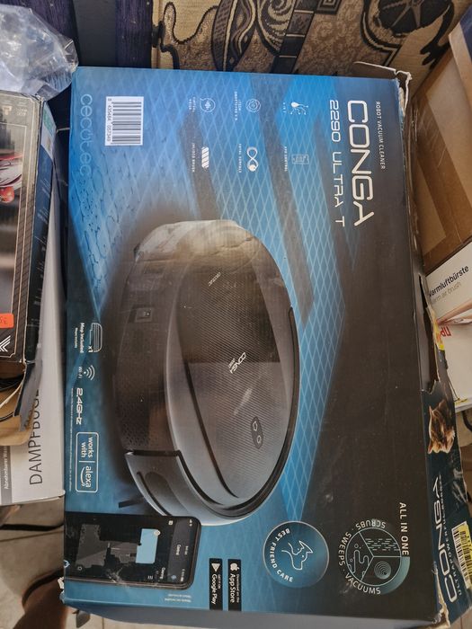 Cecotec Conga 2290 Ultra T. Прахосмукачка робот