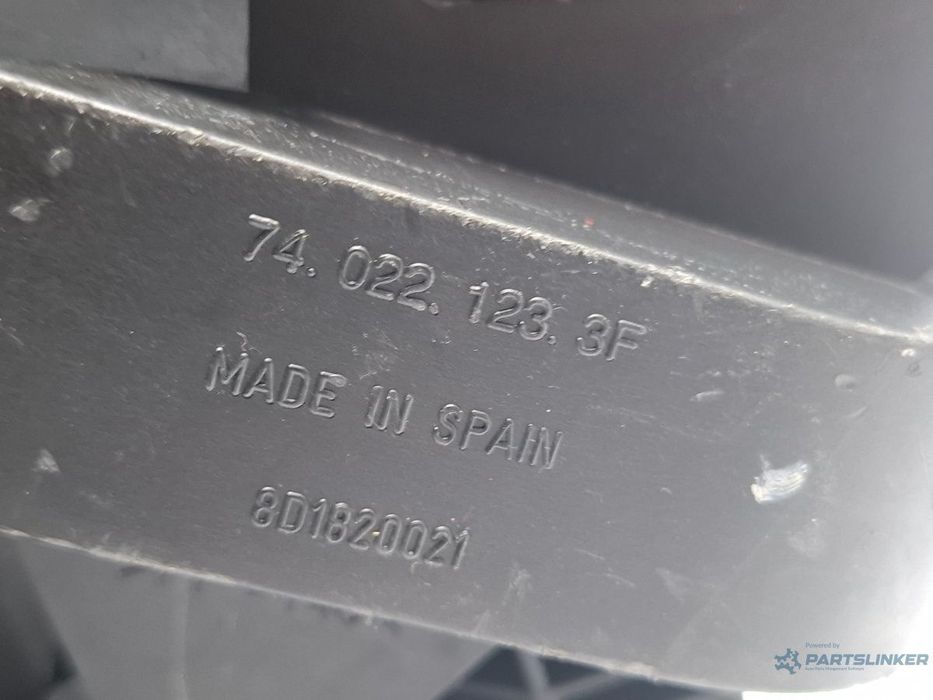 Ventilator aeroterma SKODA SUPERB 3U4 2001 - 2008 TDI AVF, AWX 8D1820021B , 740221233F