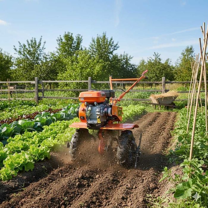 Бензиновый мотоблок QAZAR MB95 РАССРОЧКА 0-0-24