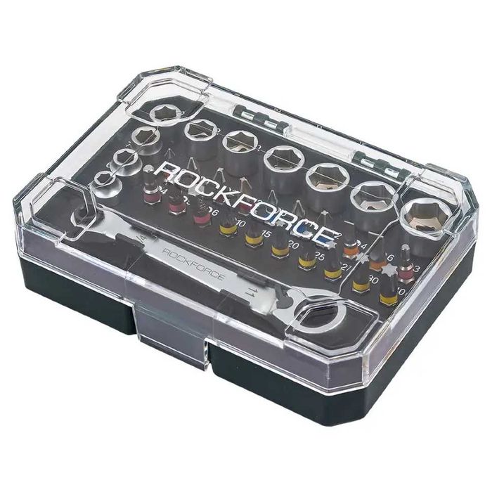Мини Гедоре Комплект 31 Части 1/4'' ROCKFORCE