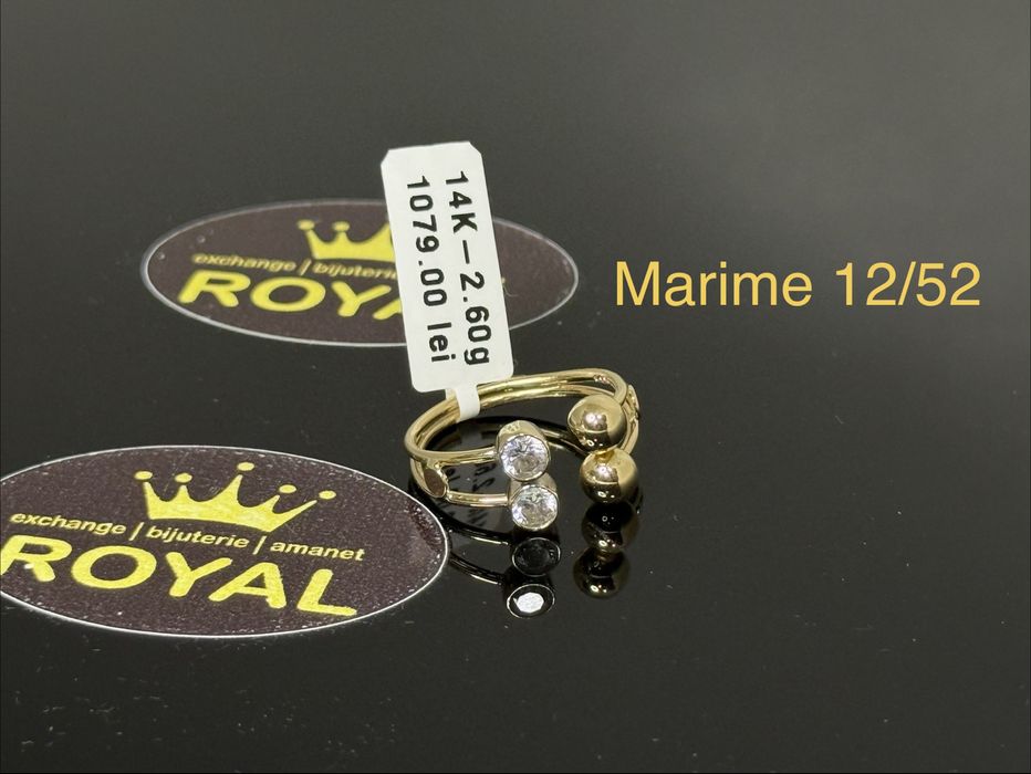 Bijuteria ROYAL : Inel AUR 14K / 2.6 GR