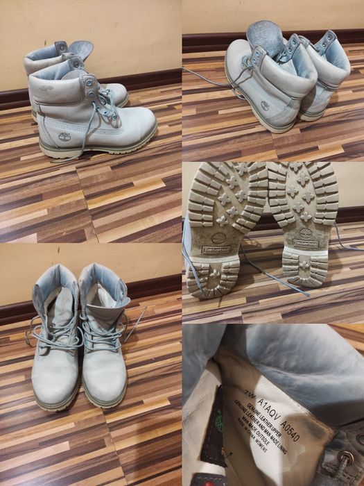 Ghete DOCKERS si Timberland,piele ,marimea 37/38