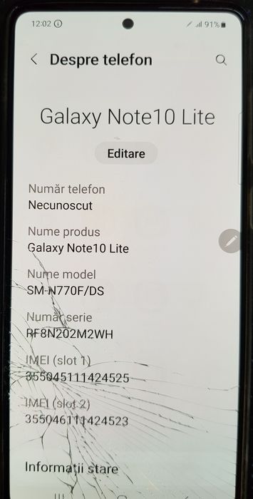 Samsung note 10 lite