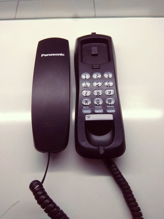 Стационарный телефон Панасоник/Panasonic_TS-206 Конпактный. НОВЫЙ !