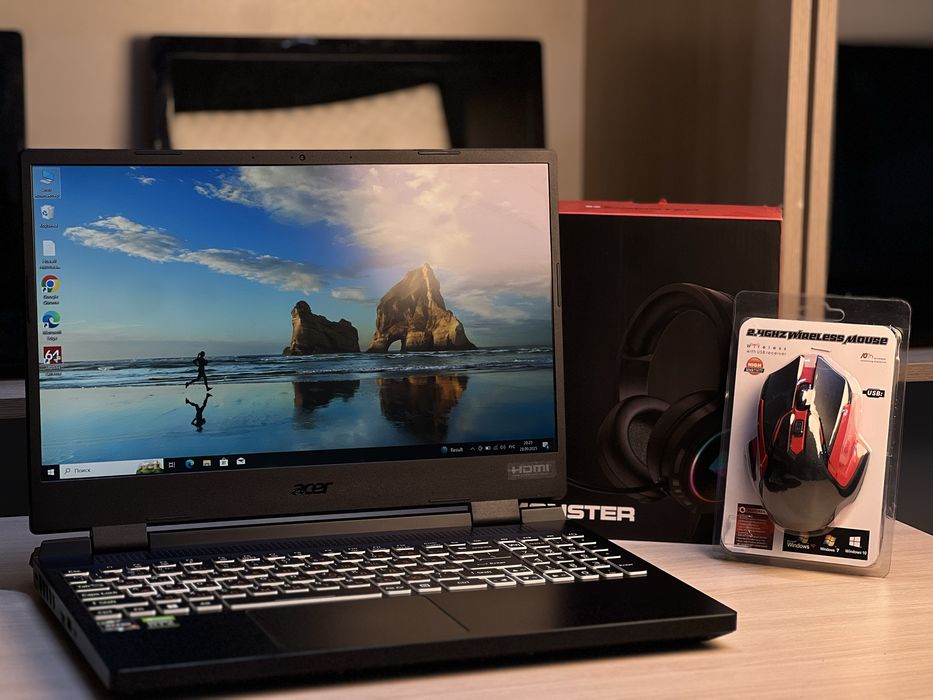 Игровой ноутбук Acer NITRO 5! Ryzen-7/RTX/165Ghz/Гарантия!